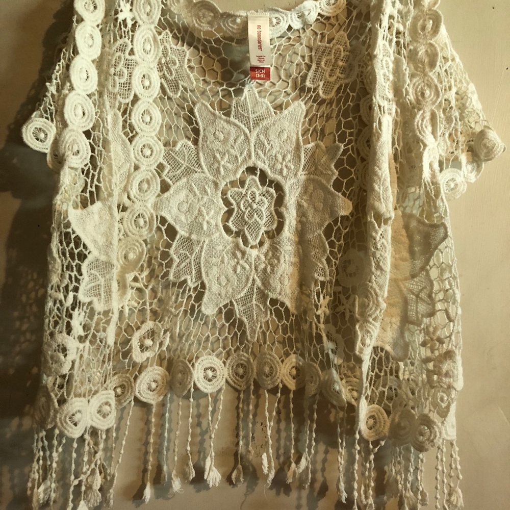 {Lace Cover Up}
